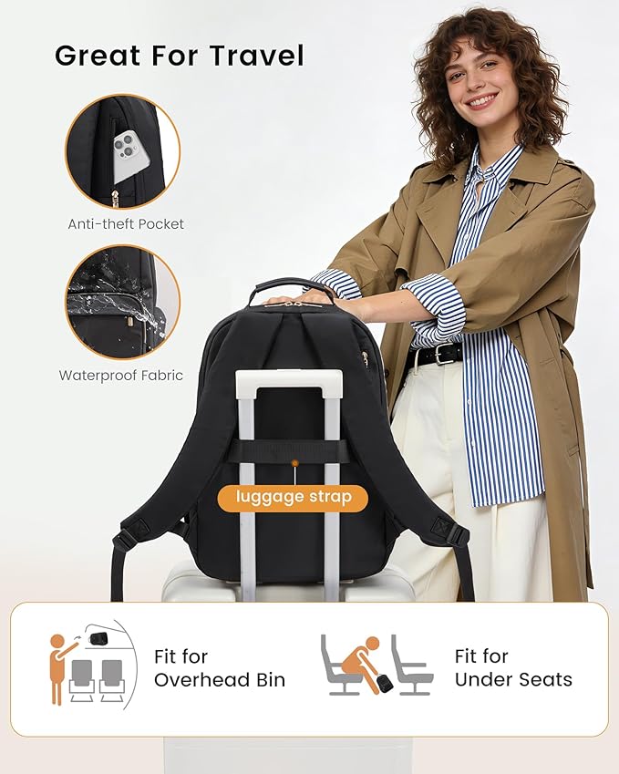 LOVEVOOK Laptop Backpack for Women - Image 5