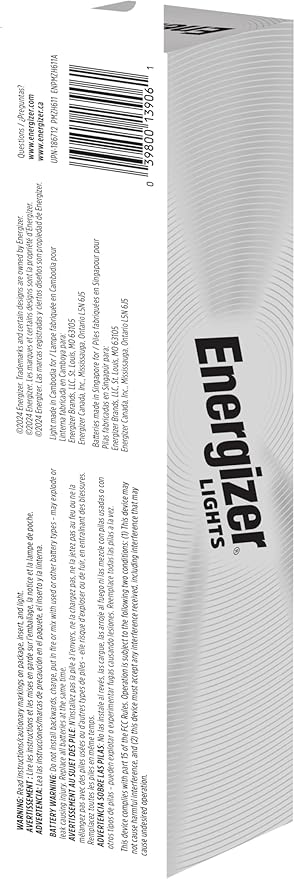 Energizer LED Flashlight Vision PRO, Ultra Bright 1000+ Lumens, IPX4 Water - Image 7