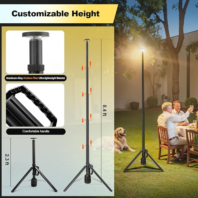 SYLSTAR 360° Rechargeable Work Light - Image 8