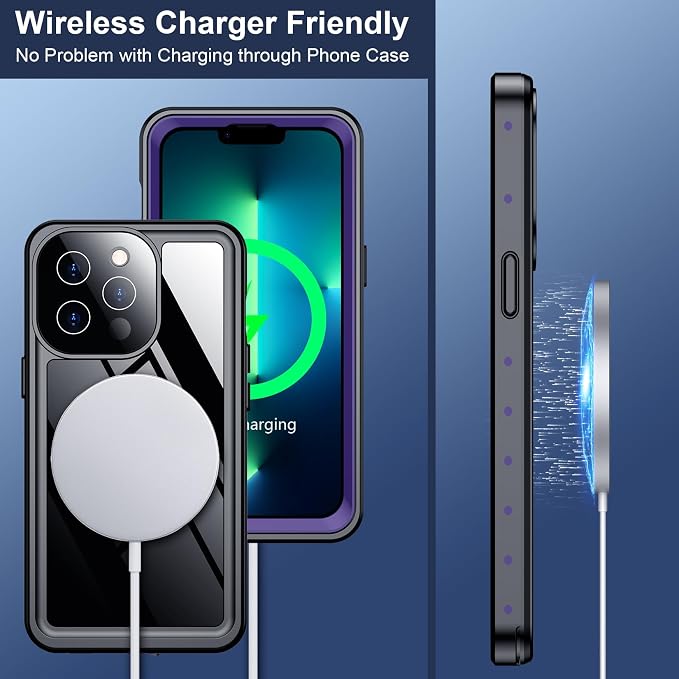 SPIDERCASE for iPhone 13 Pro Case Waterproof, Built-in Lens & Screen Protector - Image 6