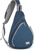 ZOMAKE Sling Bag, Small Crossbody Sling Backpack, Water Resistant Shoulder by ZOMAKE