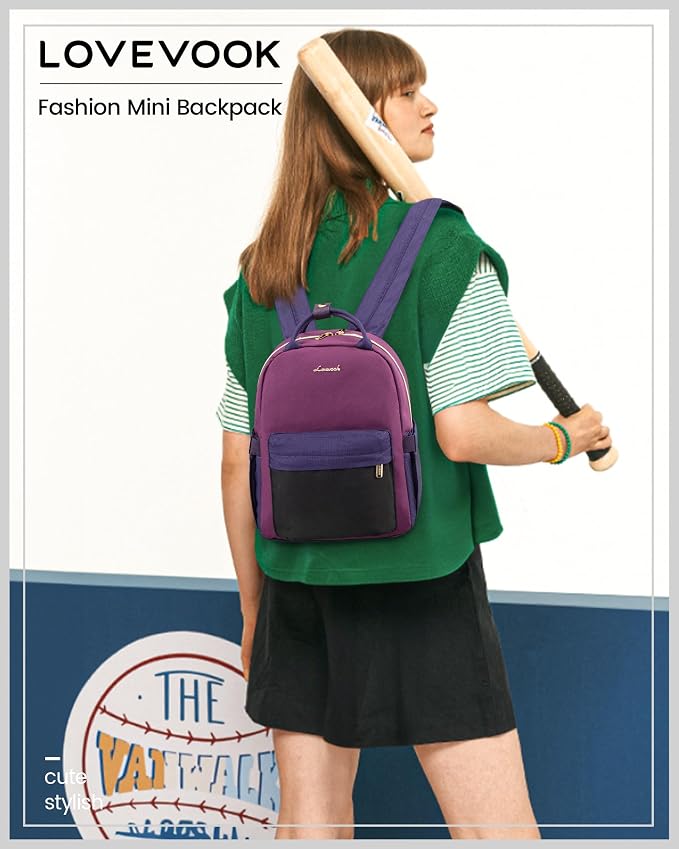 LOVEVOOK Mini Backpack Purse for Women Cute Small Backpack, Light Weight - Image 3