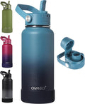 CIVAGO 32 oz Insulated Stainless Steel Water Bottle by CIVAGO