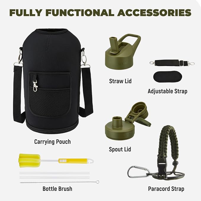 COKTIK 128oz Insulated Water Bottle - Image 3