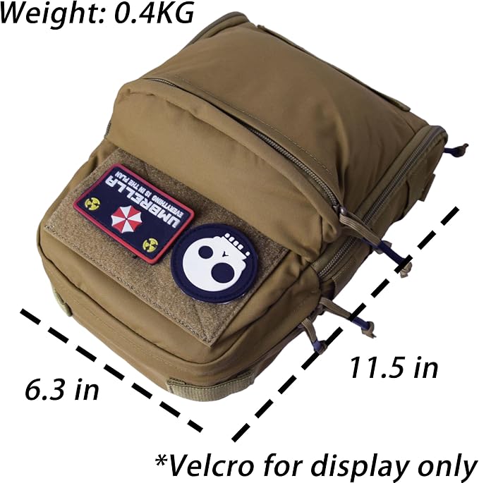 Tactical Hydration Backpack for 2L Hydration Bladder, Lightweight Hydration - Image 3