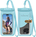 Waterproof Phone Pouch, with Interior Card Pocket, Large Waterproof Phone Case by Vsagier