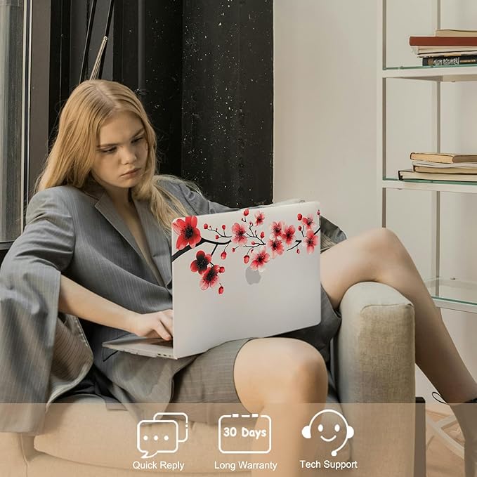 Printed Case for MacBook Air M1 13 inch 2020 2019 2018 Release, Aesthetic Hard - Image 6