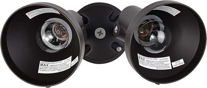 Nuvo SF77/495 Flood Outdoor Wall-Mounted Floodlight, Dark Bronze - Image 6