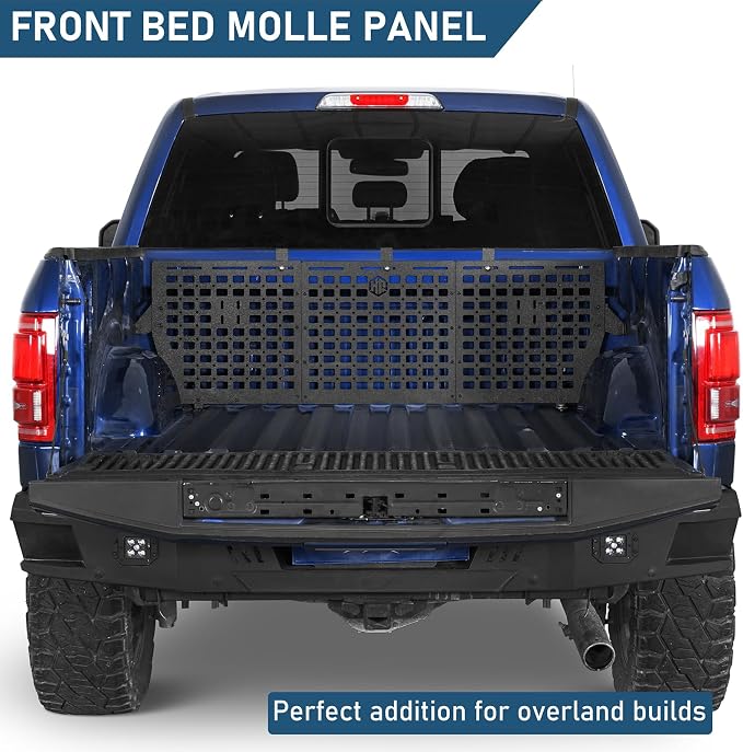Hooke Road F150 Front Truck Bed MOLLE Panel System Cargo Rack - Image 2