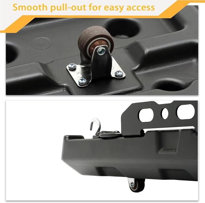 Heavy-Duty Dual-Wall Sliding Truck Bed Cargo Tray - Image 7
