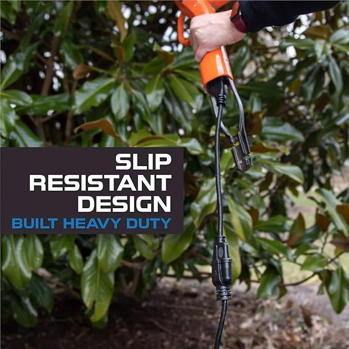 Outdoor Extension Cord Waterproof 5 FT, Flexible 100% Copper 3 Prong Extension - Image 6