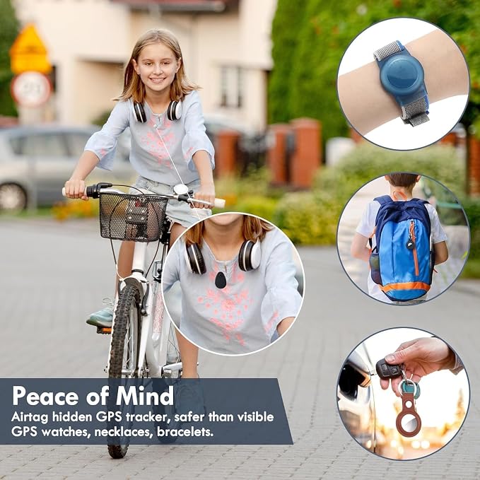 Holder for Kids Baby Toddler Hidden 2 Pack GPS Tracker Case, Anti-Removal - Image 5