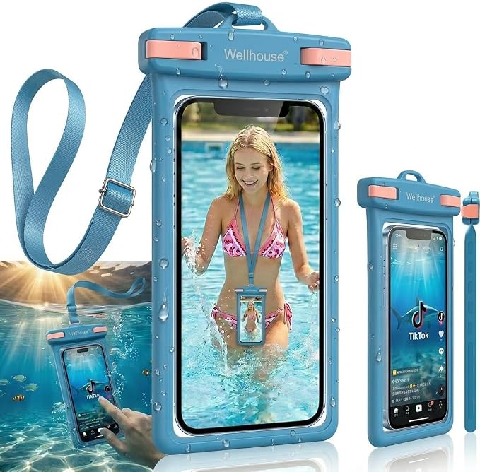 wellhouse 3D Waterproof Phone Pouch by wellhouse