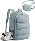 BAGSMART 35L Travel Backpack Women, 17.3 Inch Carry On Backpack Flight Approved by BAGSMART