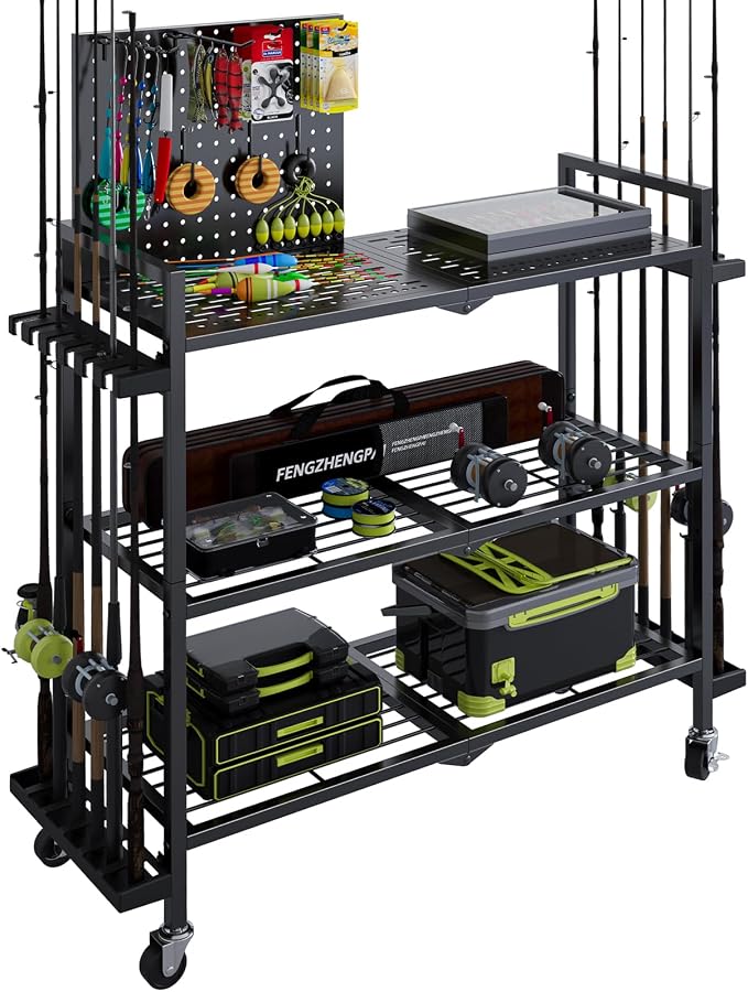 Fishing Rod Holders for Garage, Fishing Rod Stand by Seeahead