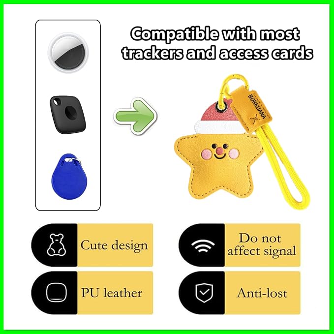 Leather Keychain Holder Case Compatible - Image 3