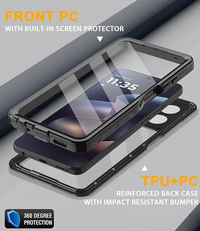 for Motorola Moto G 2026 / Moto G Play 2026 Phone Case, IP68 Waterproof - Image 5