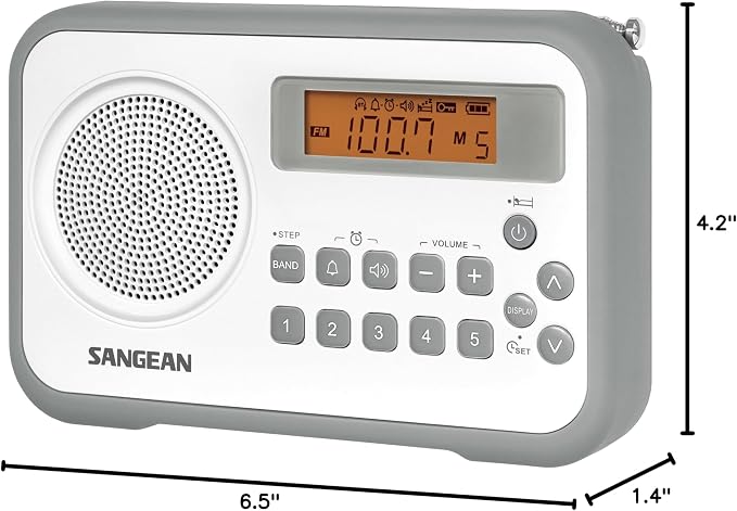 Sangean PR-D18GR AM/FM/Portable Digital Radio - Image 4