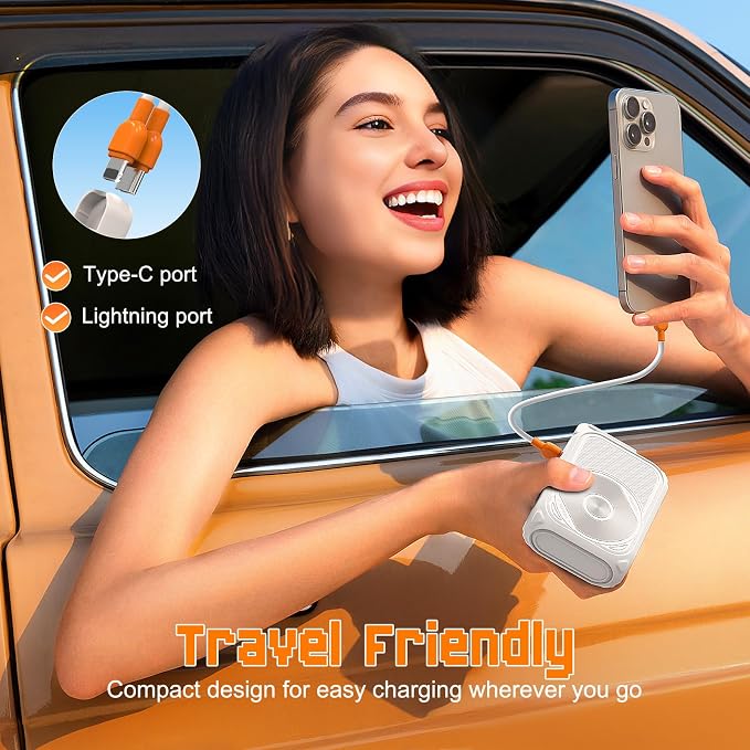 SEANCHEER P05 Portable Charger, Magnetic Power Bank, Small Wireless PowerBank - Image 7