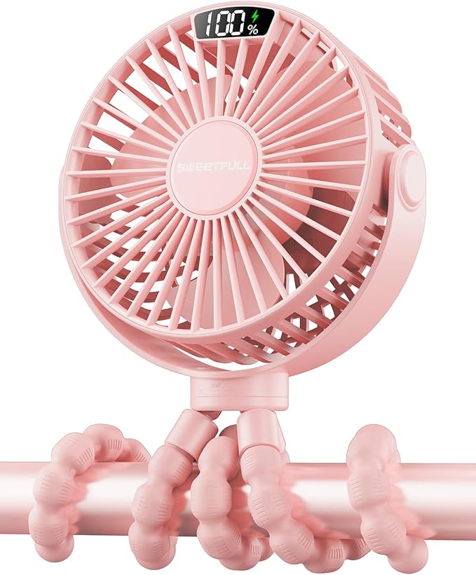 SWEETFULL Portable Stroller Fan by SweetFull%C2%AE