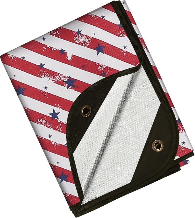 Heavy Duty Survival Blanket -Multifunctional Reflective Tarp Thermal Blanket by Besthuntiner