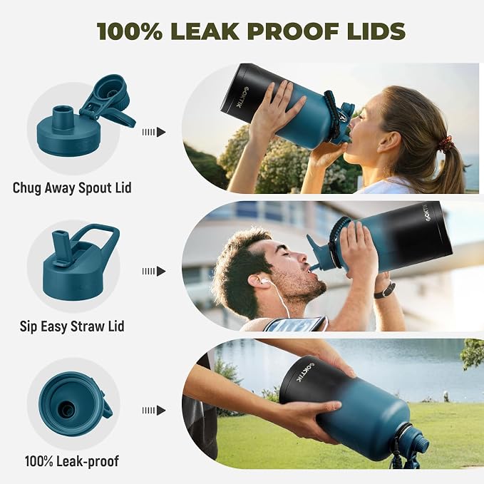 COKTIK 128oz Insulated Water Bottle - Image 6