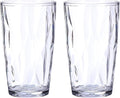 uxcell 17oz Acrylic Drinking Glasses, Transparent by uxcell