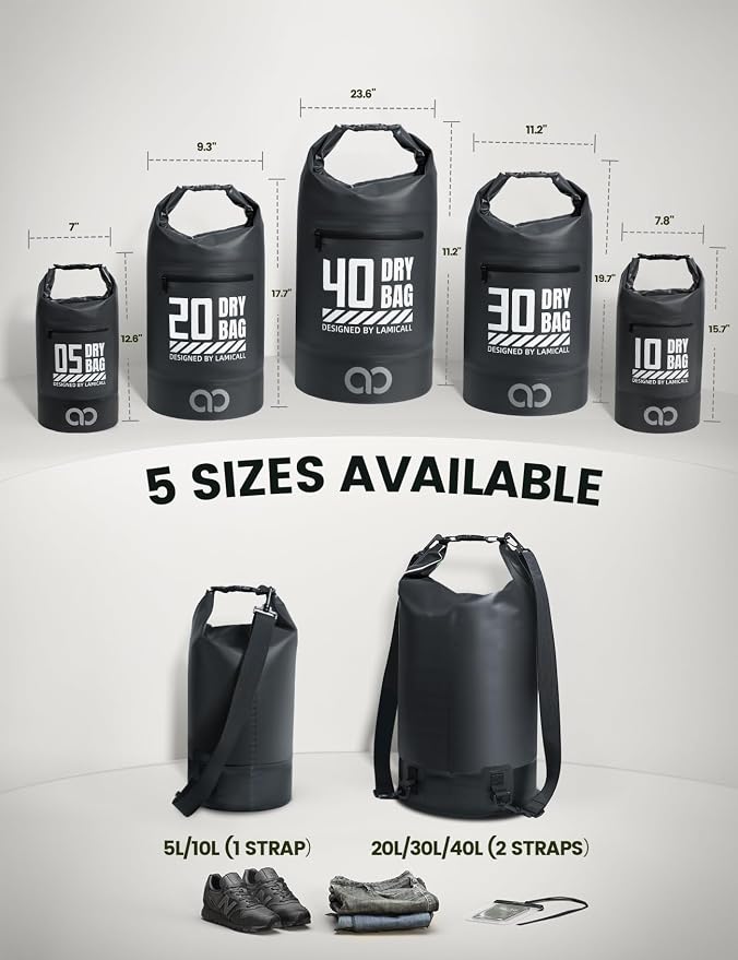 Lamicall Waterproof Dry Bag - Image 2