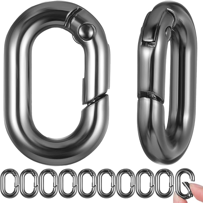 Small Carabiner, O-Ring Key Ring by Unknown