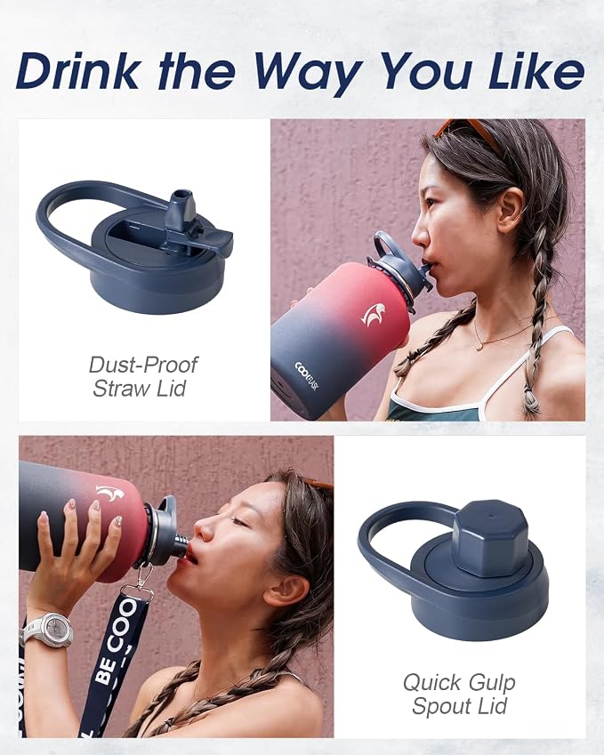 Coolflask Half Gallon Water Bottle - Image 4