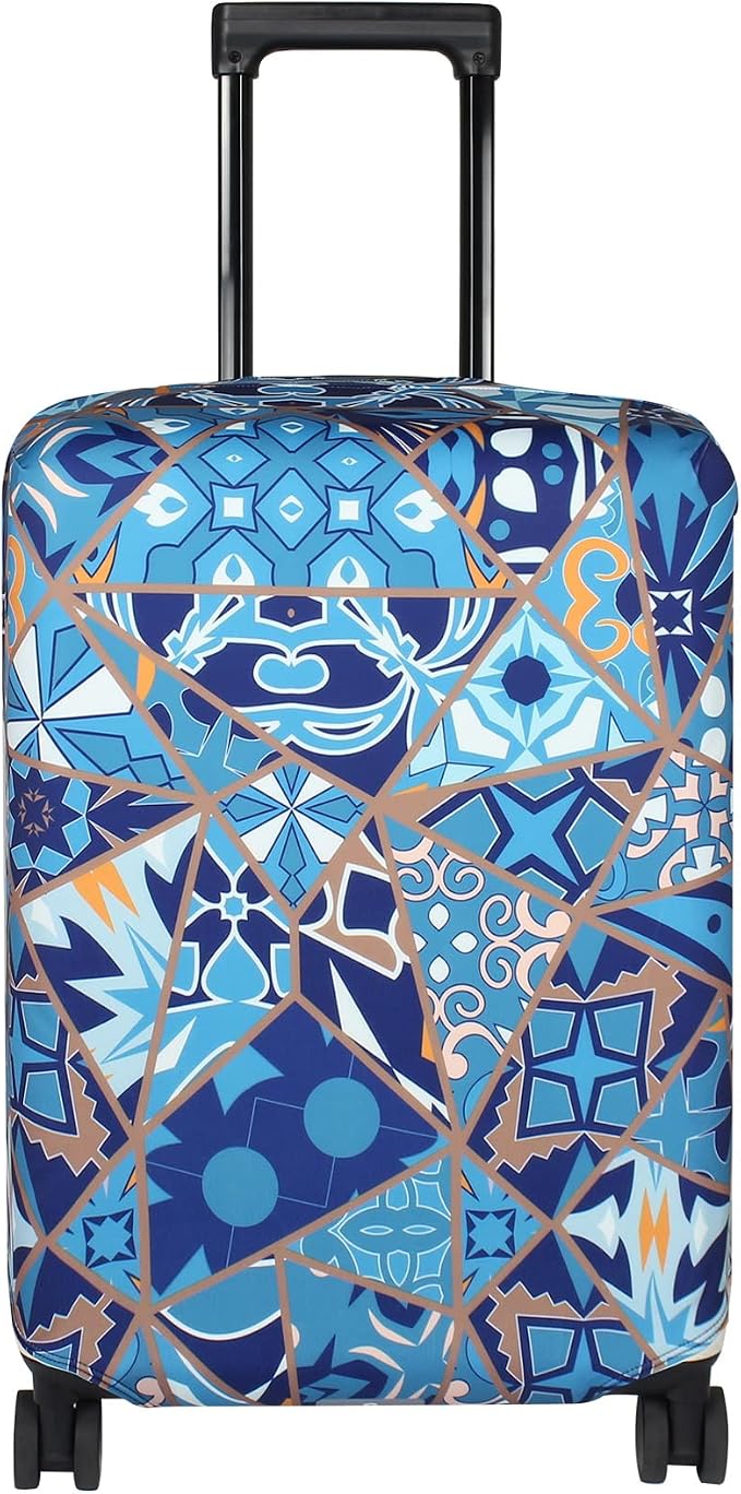 Explore Land Travel Luggage Cover Suitcase Protector Fits 27-30 Inch Case by ExploreLand