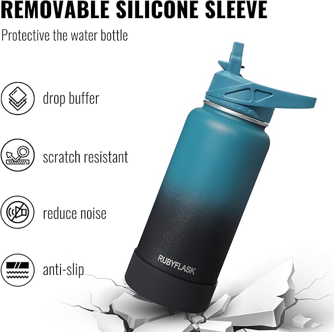 RUBYFLASK 32oz Insulated Water Bottle - Image 5