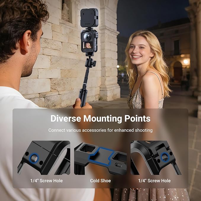 NEEWER Osmo 360 Cage Stabilizer Rig Video - Image 4