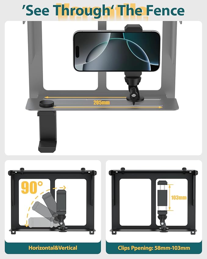 Stouchi Game Changer Mounting Kit, Fence Mount - Image 5