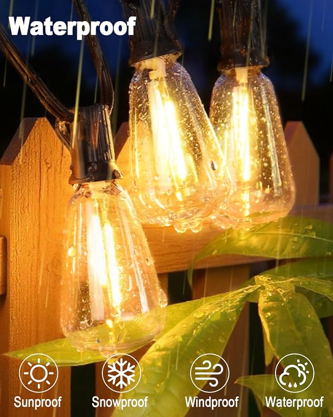 BRIMAX 10FT Outdoor String Lights - Image 3