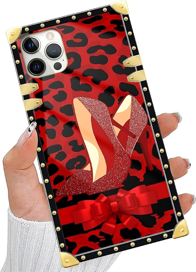 Compatible with iPhone 11 Pro Max Case, Elegant High Heels Luxury Golden - Image 5