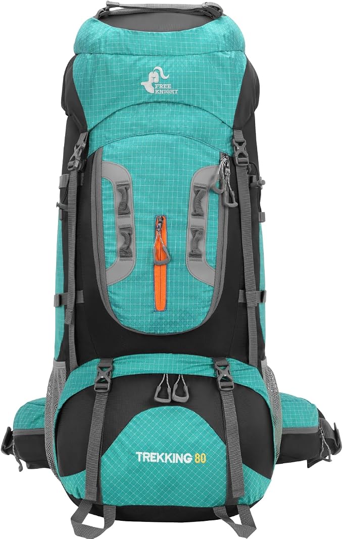 Bseash 80L Waterproof Hiking Camping Backpack - Image 8