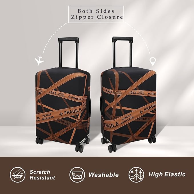 Explore Land Travel Luggage Cover Suitcase Protector Fits 31-32 Inch Case - Image 2