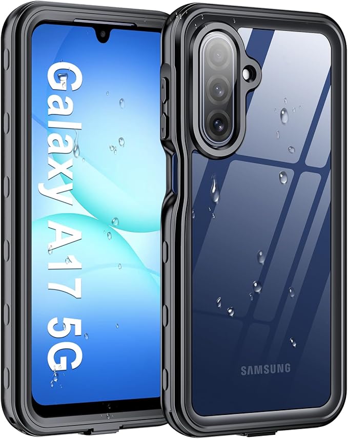 Beasyjoy for Samsung Galaxy A17 5G Case Waterproof, Built-in Screen Protector by Beasyjoy