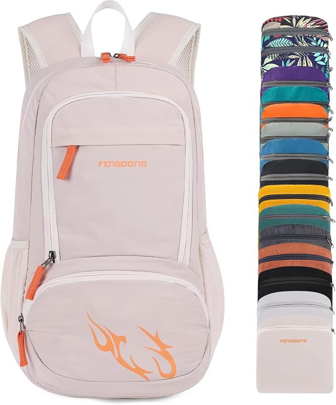 FENGDONG 35L Lightweight Foldable Waterproof Packable Travel Small Hiking by FENGDONG