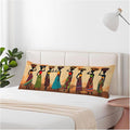 20x54 Body Pillow Cover African Woman African Woman Dancer Zipper Body by Unknown