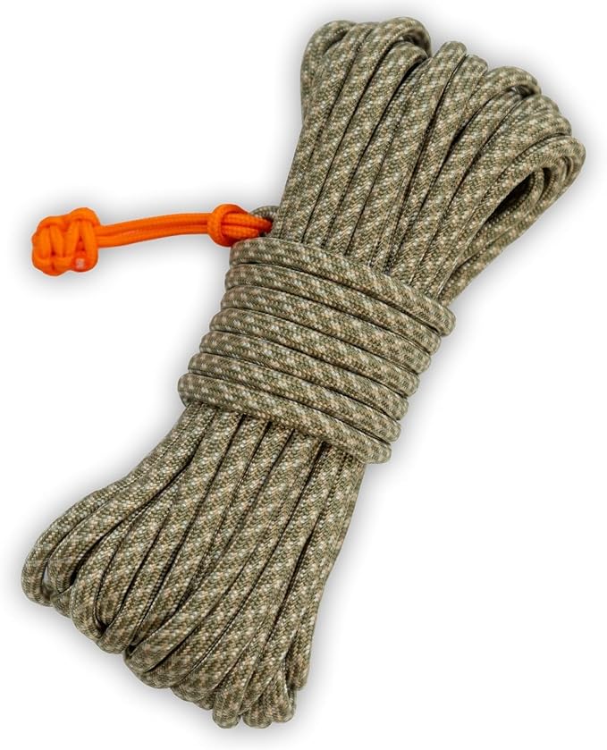 Titan Survival Patented Paracord 550-25ft, 500ft & Color Options - 620LB by SurvivorCord