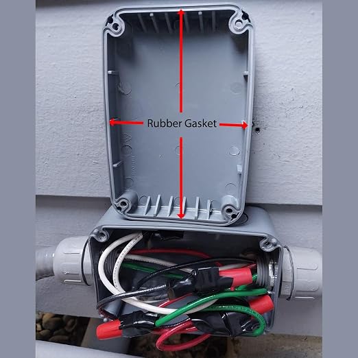 Nineleaf 10PK Outdoor Junction Box ABS Plastic Dustproof IP66 Waterproof - Image 6