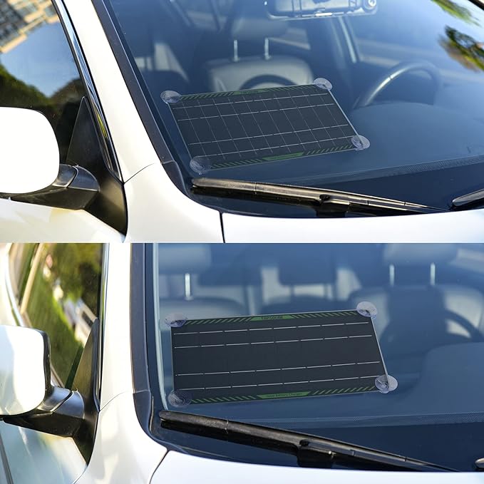 Topsolar 10 Watt 12 Volt Solar Trickle Charger 10W 12V Solar Panel Car Battery - Image 5