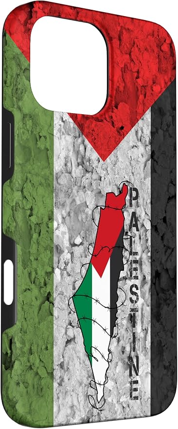 Kufiya PALESTINE Keffiyeh flag, Palestinian Map pattern Case - Image 3