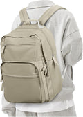 Khaki Backpack for Women Men by PAUBACK