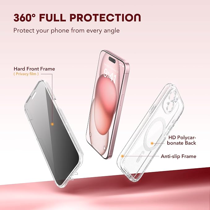 TIESZEN for iPhone 15 Case, Compatible - Image 3