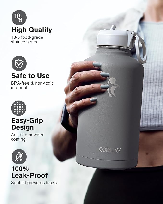 Half Gallon Water Bottle Insulated - Image 3
