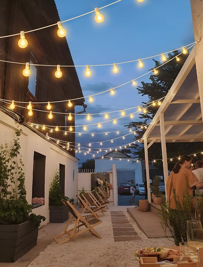 Larkvue 50FT Solar String Lights Outdoor - Image 6