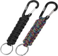 EOTW Paracord Keychain for Men Women Paracord Carabiner Backpack Keychain by EOTW